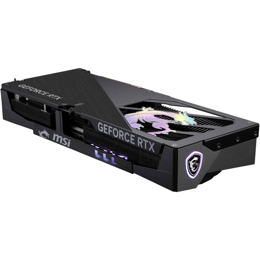 Відеокарта MSI GeForce RTX 5070 Ti 16GB GDDR7 GAMING TRIO OC 256bit 2572/28000MHz (912-V531-286) Об'єм вбудованої пам'яті, Гб 16
