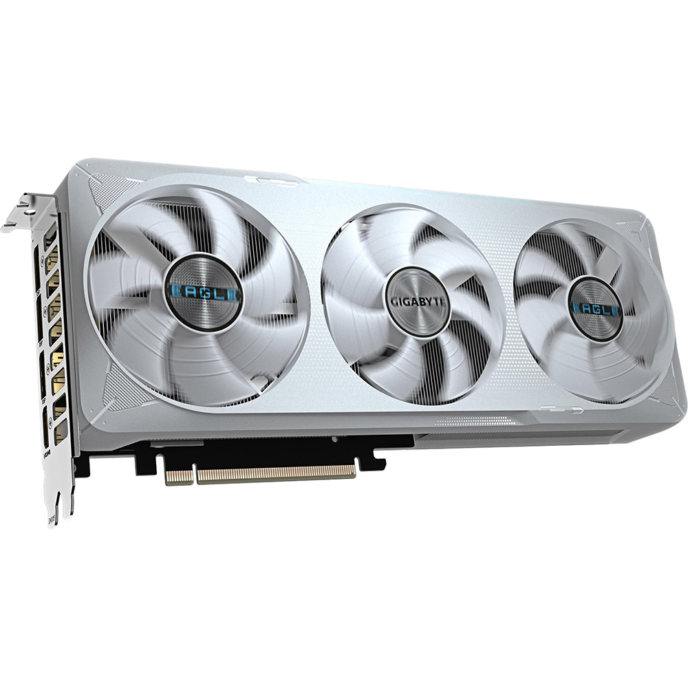 Відеокарта GIGABYTE GeForce RTX 5070 12GB GDDR7 EAGLE OC ICE 192bit 2512/28000MHz (GV-N5070EAGLEOC_ICE-12GD) Виробник чіпу nVidia