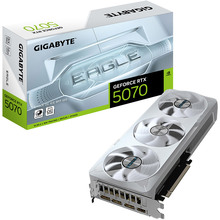 Відеокарта GIGABYTE GeForce RTX 5070 12GB GDDR7 EAGLE OC ICE 192bit 2512/28000MHz (GV-N5070EAGLEOC_ICE-12GD)