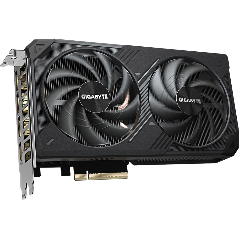 Відеокарта GIGABYTE GeForce RTX 5060 Ti 8GB GDDR7 WINDFORCE 2 128bit 2572/28000MHz (GV-N506TWF2-8GD) Об'єм вбудованої пам'яті, Гб 8
