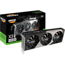 Купить в Харькове - Видеокарта INNO3D GeForce RTX5070 Ti X3 16GB 256bit 2295/28000MHz (N507T3-16D7-176068N)