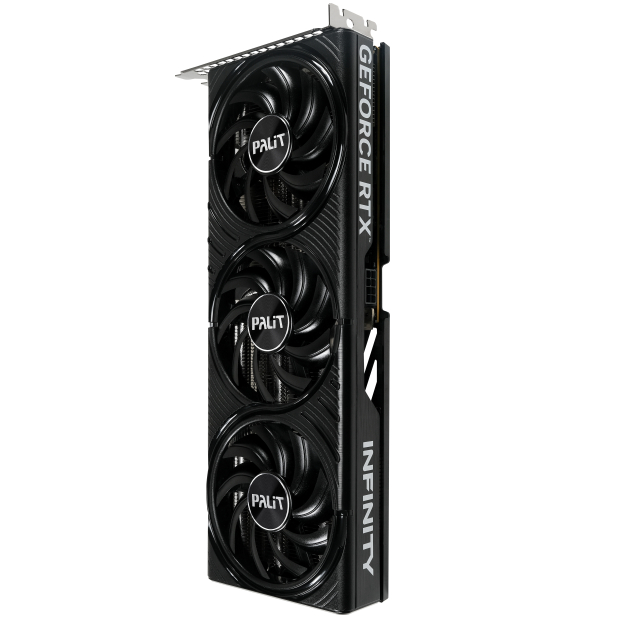 Зовнішній вигляд Відеокарта PALIT GeForce RTX 5060 Infinity 3 8GB 128bit 2280/28000 MHz (NE75060019P1-GB2063S)