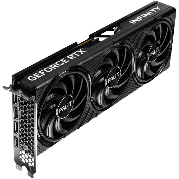 Відеокарта PALIT GeForce RTX 5060 Infinity 3 8GB 128bit 2280/28000 MHz (NE75060019P1-GB2063S) Об'єм вбудованої пам'яті, Гб 8