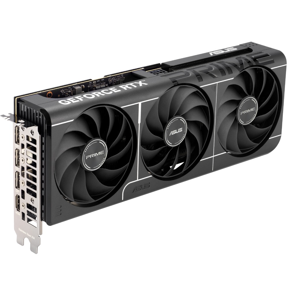 Відеокарта ASUS GeForce RTX 5060 Ti Prime OC 8GB 128bit 2617/28000 MHz (PRIME-RTX5060TI-O8G) Об'єм вбудованої пам'яті, Гб 8