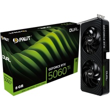 Відеокарта PALIT GeForce RTX 5060 Ti Dual 8GB 128bit 2407/28000 MHz (NE7506T019P1-GB2062D)