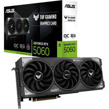 Відеокарта ASUS TUF GeForce RTX 5060 8ГБ 128-біт 2640/28000МГц (TUF-RTX5060-O8G-GAMING)
