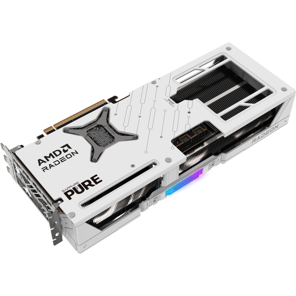 Зовнішній вигляд Відеокарта SAPPHIRE PURE GAMING OC Radeon RX 9070 16GB 256Bit 2700/20000 MHz (11349-02-20G)