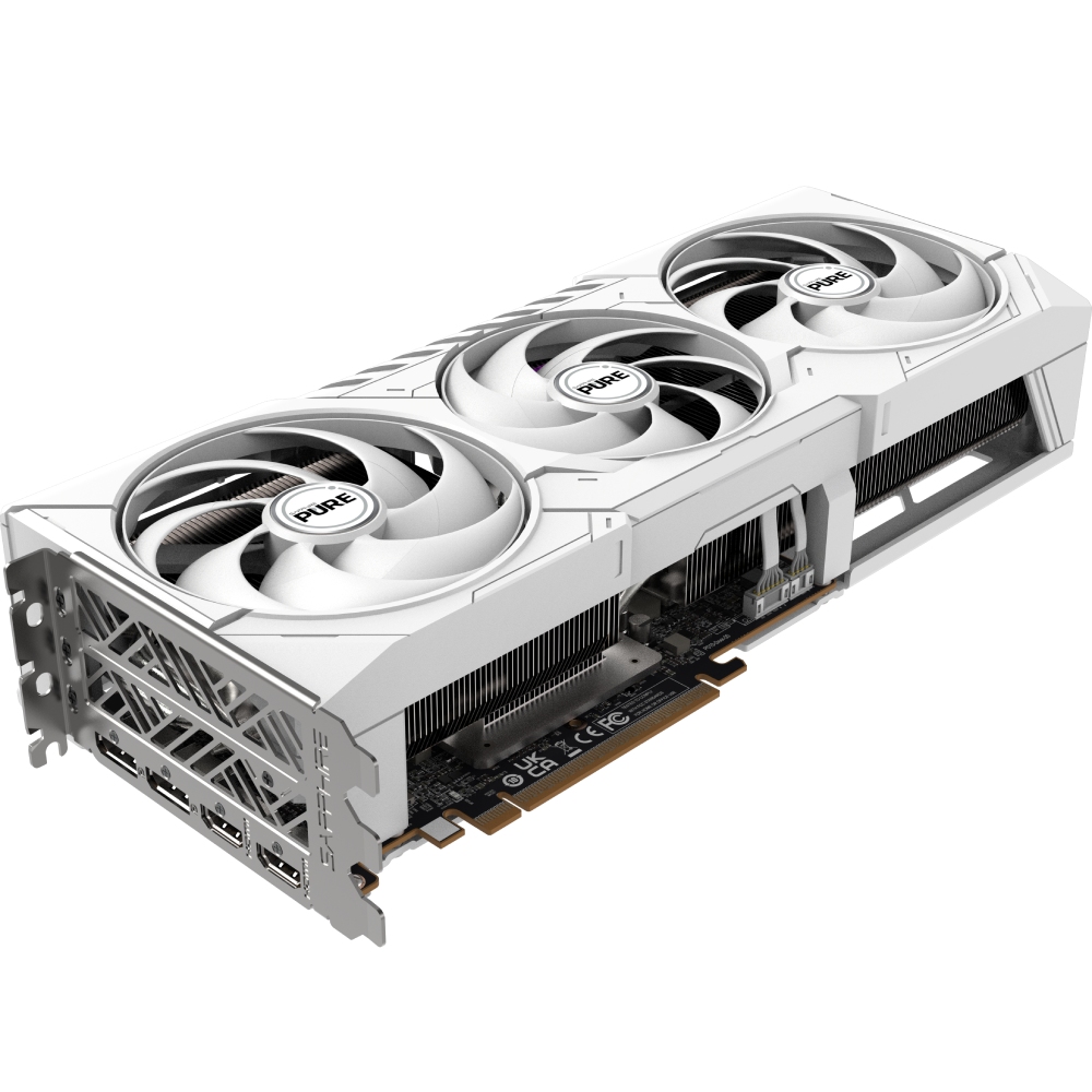 Відеокарта SAPPHIRE PURE GAMING OC Radeon RX 9070 16GB 256Bit 2700/20000 MHz (11349-02-20G) Об'єм вбудованої пам'яті, Гб 16