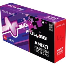 Видеокарта SAPPHIRE PULSE GAMING OC Radeon RX 9070 16GB 256Bit 2520/20000 MHz (11349-03-20G)