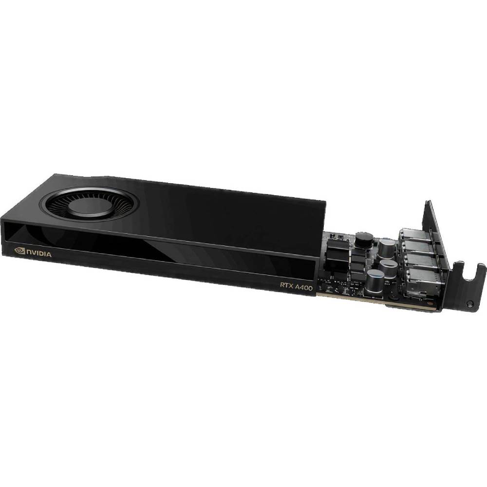 Зовнішній вигляд Відеокарта HP Quadro RTX A400 4GB GDDR6 (AV8J3AA)