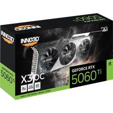 Відеокарта INNO3D GeForce RTX5060 Ti X3 OC 8GB GDDR7 128bit (N506T3-08D7X-193075L)