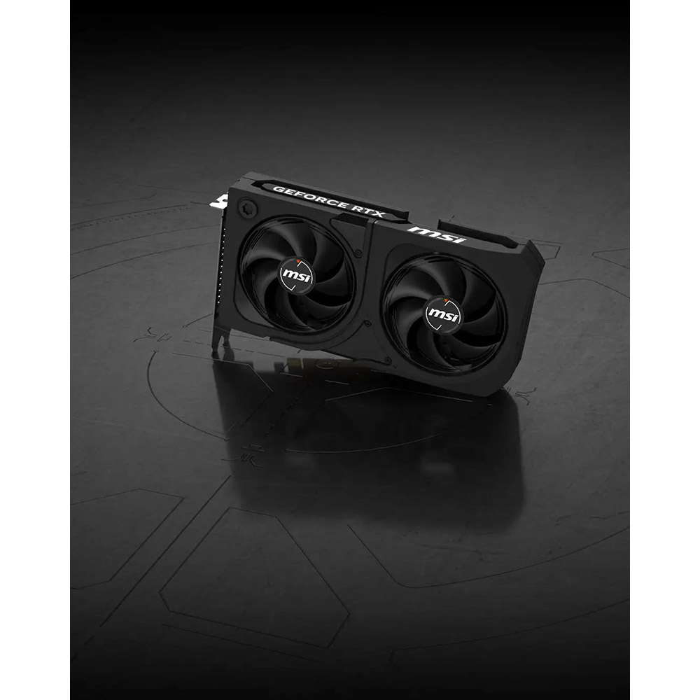 Фото 4 Відеокарта MSI GeForce RTX 5060 Ti SHADOW 2X PLUS 8GB GDDR7 128 bit 2572/28000MHz (912-V536-068)