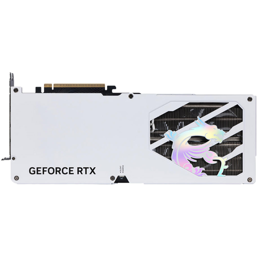 Відеокарта MSI GeForce RTX 5080 GAMING TRIO OC WHITE 16GB GDDR7 256bit 2700/30000MHz (912-V531-049) Об'єм вбудованої пам'яті, Гб 16