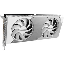 Відеокарта INNO3D GeForce RTX5060 8GB 128bit 2280/28000MHz TWIN X2 OC WHITE (N50602-08D7X-195070W)