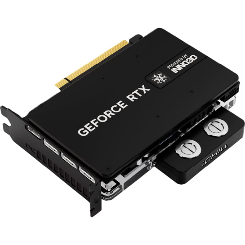 Видеокарта INNO3D GeForce RTX5080 16GB 256bit 2295/30000MHz ICHILL FROSTBITE (C50803-16D7X-1760FB)