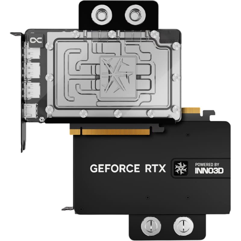 Видеокарта INNO3D GeForce RTX5080 16GB 256bit 2295/30000MHz ICHILL FROSTBITE (C50803-16D7X-1760FB) Объем встроенной памяти, Гб 16