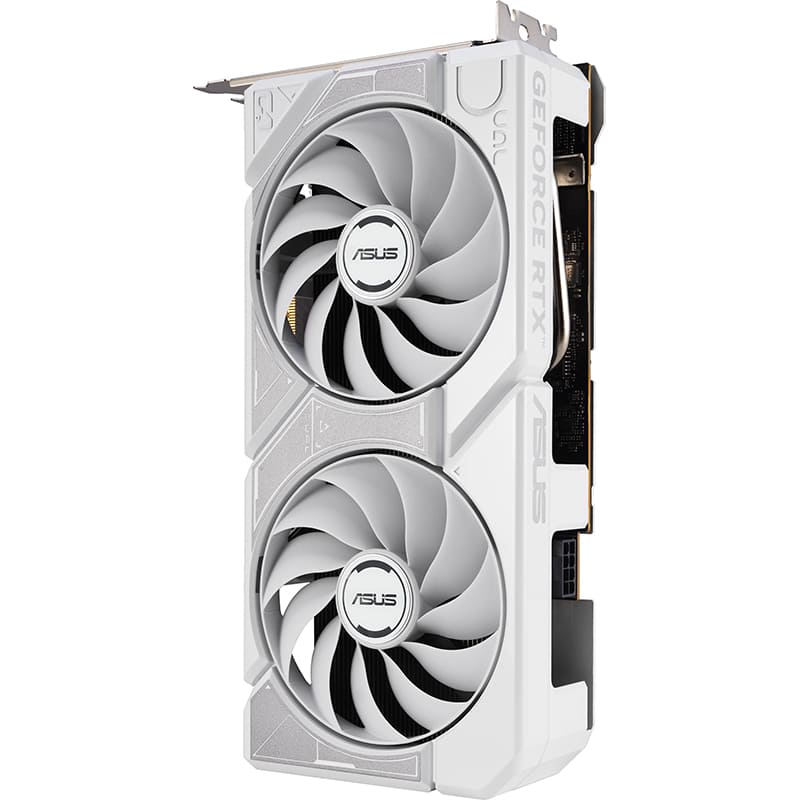 Фото Відеокарта ASUS GeForce RTX 5060 8GB 128bit 2535/28000MHz OC Dual White (90YV0N15-M0NA00)
