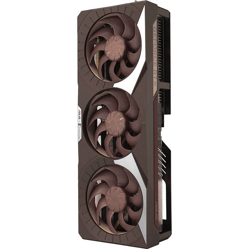 В Фокстрот Видеокарта ASUS GeForce RTX 5080 16GB 256bit 2700/30000MHz Noctua OC Edition (90YV0M32-M0NA00)