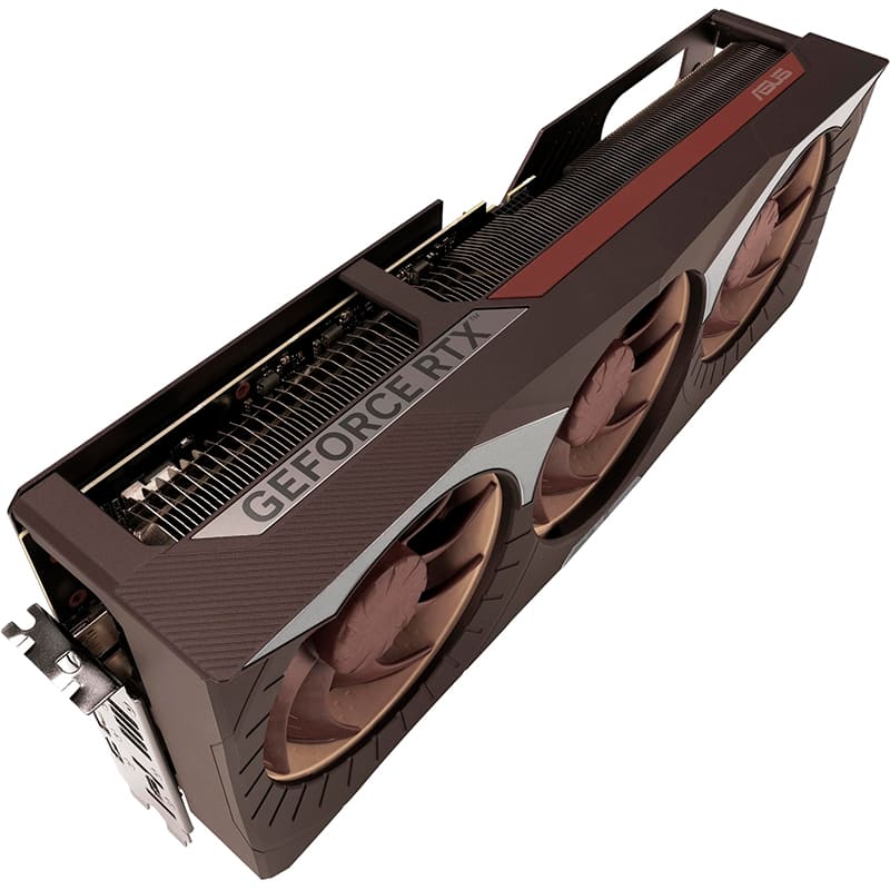 Внешний вид Видеокарта ASUS GeForce RTX 5080 16GB 256bit 2700/30000MHz Noctua OC Edition (90YV0M32-M0NA00)