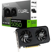 Видеокарта ASUS GeForce RTX 5050 8GB 128bit 2647/20000MHz Dual OC (90YV0N72-M0NA00)