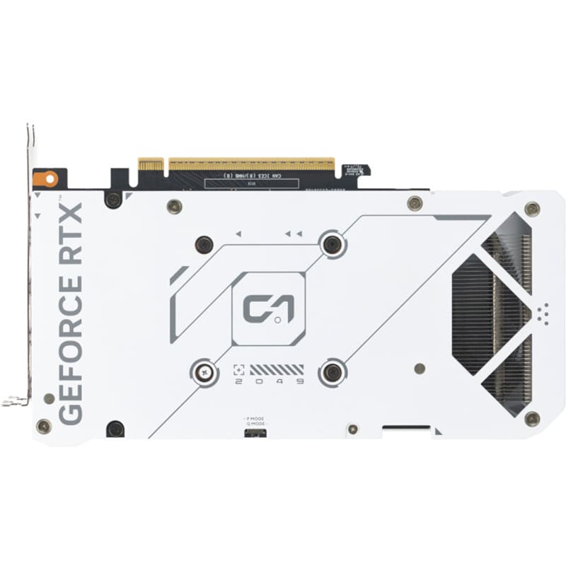Изображение Видеокарта ASUS GeForce RTX 5060 TI 8GB 128bit 2602/28000MHz Dual White (DUAL-RTX5060TI-O8G-WHITE)
