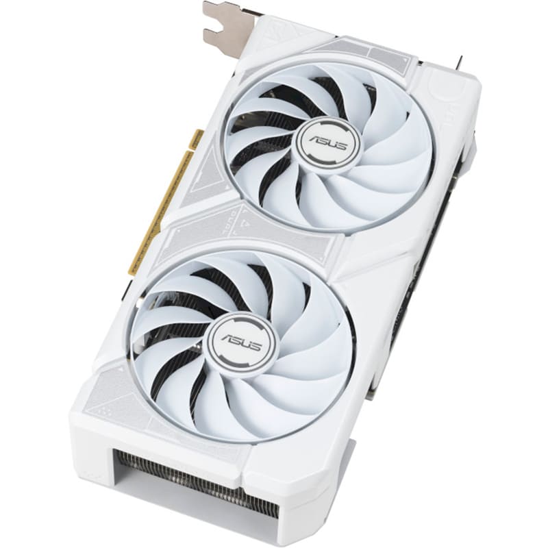 Фото Видеокарта ASUS GeForce RTX 5060 TI 8GB 128bit 2602/28000MHz Dual White (DUAL-RTX5060TI-O8G-WHITE)