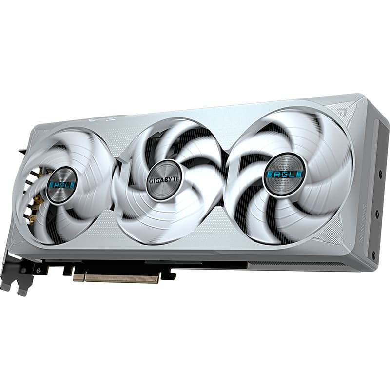 Видеокарта GIGABYTE GeForce RTX 5070 TI 16GB 256bit 2452/28000MHz EAGLE OC ICE SFF (GV-N507TEAGLEOC ICE-16GD) Объем встроенной памяти, Гб 16