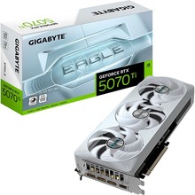 Видеокарта GIGABYTE GeForce RTX 5070 TI 16GB 256bit 2452/28000MHz EAGLE OC ICE SFF (GV-N507TEAGLEOC ICE-16GD)