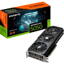 Відеокарта GIGABYTE GeForce RTX 5050 8GB 128bit 2572/20000MHz Gaming OC (GV-N5050GAMING OC-8GD)