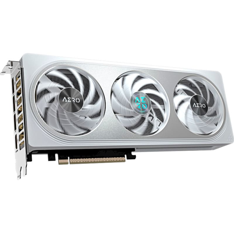 Видеокарта GIGABYTE GeForce RTX 5060 8GB 128bit 2497/28000MHz Aero OC (GV-N5060AERO OC-8GD) Объем встроенной памяти, Гб 8