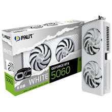 Відеокарта PALIT NVIDIA RTX5060 WHITE OC 8GB GDDR7 128bit (NE75060U19P1-GB2063M)