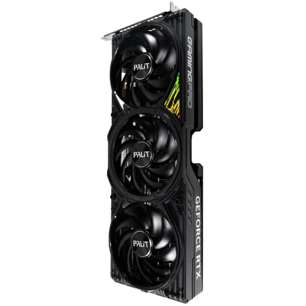 Внешний вид Видеокарта PALIT NVIDIA RTX5070Ti GAMINGPRO-S 16GB GDDR7 256bit (NE7507T019T2-GB2031U)