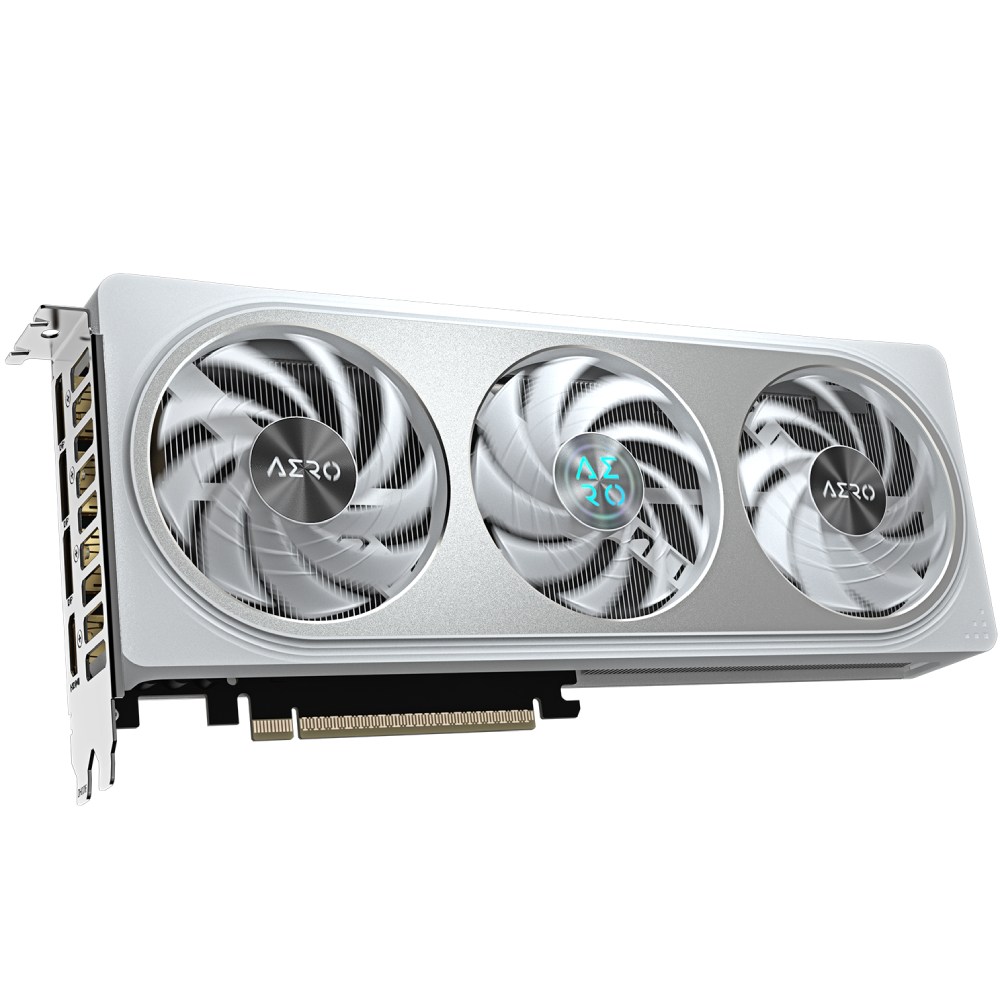Видеокарта GIGABYTE GeForce RTX 5060 Ti 16GB 128bit 2647/28000MHz AERO OC (GV-N506TAERO OC-16GD)