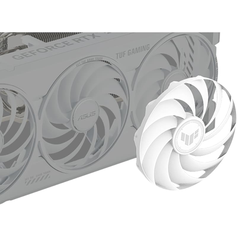 В Украине Видеокарта ASUS GeForce RTX 5070 Ti 16GB 256bit 2588/28000MHz TUF Gaming OC White (TUF-RTX5070TI-O16G-WHITE-GAMING)