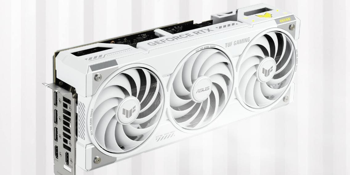 Обзор Видеокарта ASUS GeForce RTX 5070 Ti 16GB 256bit 2588/28000MHz TUF Gaming OC White (TUF-RTX5070TI-O16G-WHITE-GAMING)