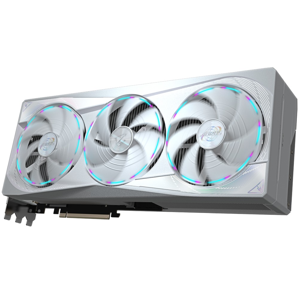 Відеокарта GIGABYTE GeForce RTX 5080 16GB 256bit 2805/30000MHz AORUS MASTER ICE (GV-N5080AORUSM ICE-16GD) Об'єм вбудованої пам'яті, Гб 16