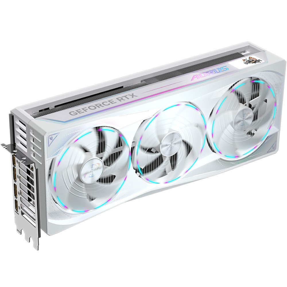 Відеокарта GIGABYTE GeForce RTX 5090 32GB 512bit 2655/28000MHz AORUS STEALTH ICE (GV-N5090AORUSST ICE-32GD)