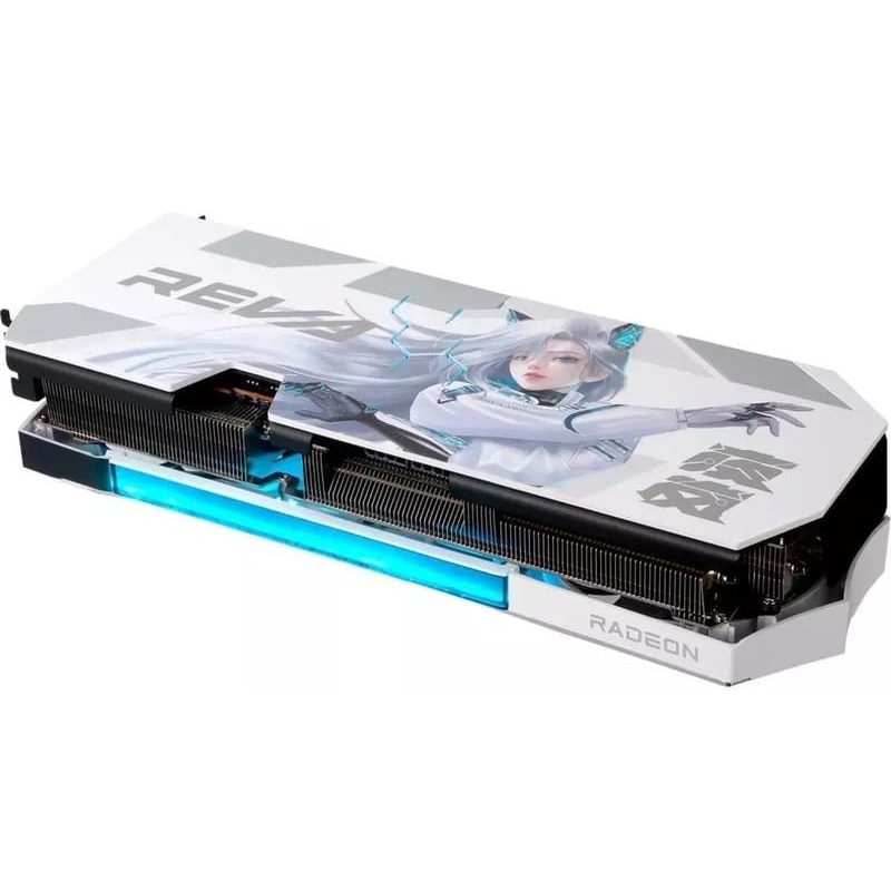 Видеокарта POWERCOLOR AMD Radeon RX 9070 XT Hellhound Reva Edition 16GB 256bit 3010/20000 MHz (RX9070XT 16G-L/OC/REVA) Тип памяти GDDR6