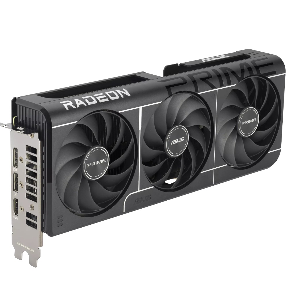 Видеокарта ASUS Radeon RX 9060 XT 16GB 128bit 3310/20000MHz Prime OC (PRIME-RX9060XT-O16G) Производитель чипа AMD