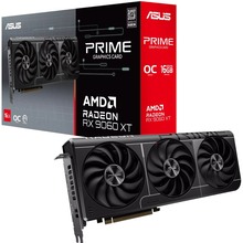 Видеокарта ASUS Radeon RX 9060 XT 16GB 128bit 3310/20000MHz Prime OC (PRIME-RX9060XT-O16G)