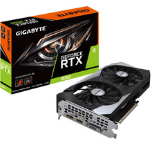 Видеокарта GIGABYTE GeForce RTX 3050 8GB GDDR6 WINDFORCE OC (GV-N3050WF2OCV2-8GD)
