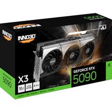 Видеокарта INNO3D GeForce RTX5090 32GB 512bit 2017/28000MHz X3 (N50903-32D7-17593928)