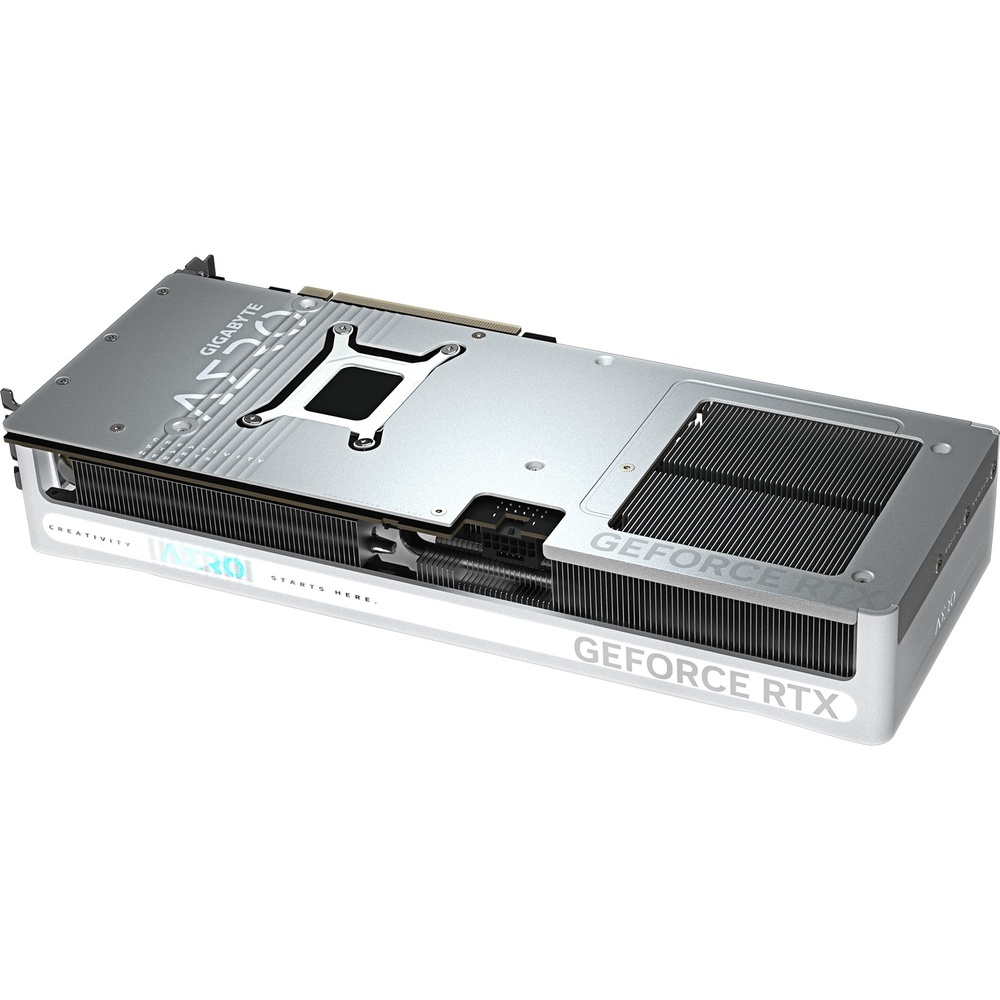 Фото Видеокарта GIGABYTE GeForce RTX 5080 Aero OC SFF 16GB 256bit 2617MHz (GV-N5080AERO OC-16GD)