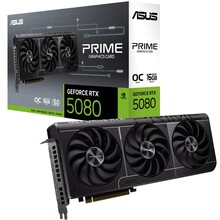 Видеокарта ASUS NVIDIA RTX 5080 16Gb 256Bit 2655/30000MHz (PRIME-RTX5080-O16G)