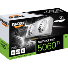 Видеокарта INNO3D GeForce RTX 5060 Ti 8Gb 128Bit (N506T2-08D7X-193075W)