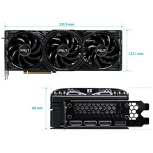 Видеокарта PALIT GeForce RTX 5080 16GB GDDR7 GamingPro OC V1 (NE75080S19T2-GB2031Y)