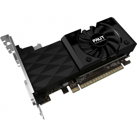 Відеокарта PALIT GeForce GT730 2Gb 128bit 700/1400MHz (NEAT7300HD41-1085F) Об'єм вбудованої пам'яті, Гб 2