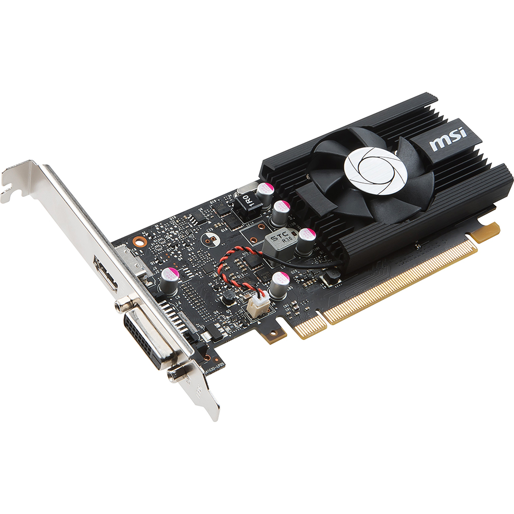 Відеокарта MSI GeForce GT1030 2Gb 64bit 1265/6008MHz (GT 1030 2G LP OCV1) Тип пам'яті GDDR5