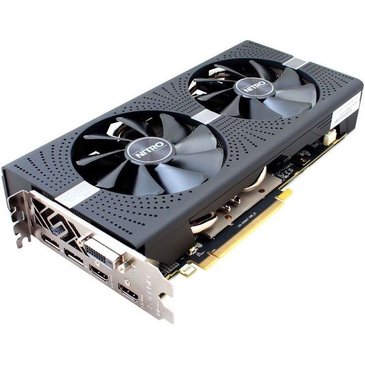 Відеокарта SAPPHIRE Radeon RX570 8GB 256bit 1340/7000MHz  (11266-09-20G) Тип пам'яті GDDR5