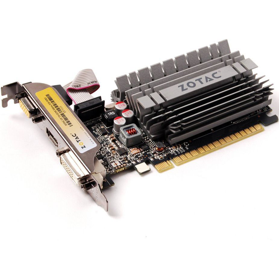 Відеокарта ZOTAC GeForce GT730 2GB 64bit 902/1600MHz (ZT-71113-20L) Виробник чіпу nVidia